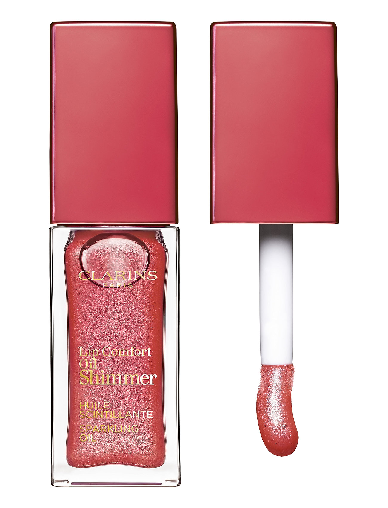 Lip Comfort Oil Shimmer Lipgloss Makeup White Clarins