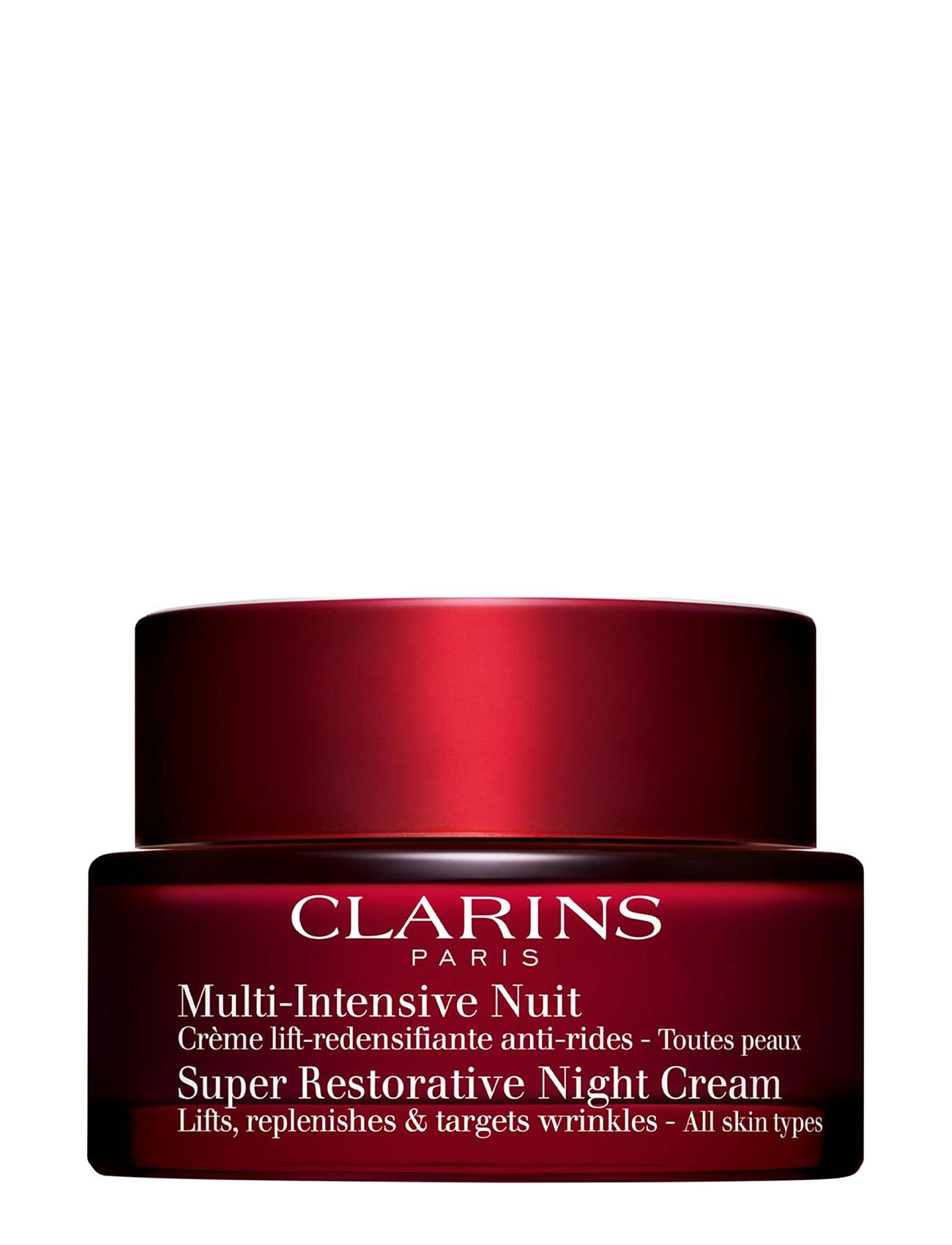 Super Restorative Night Cream All Skin Types Beauty Women Skin Care Face Moisturizers Night Cream Cream Clarins