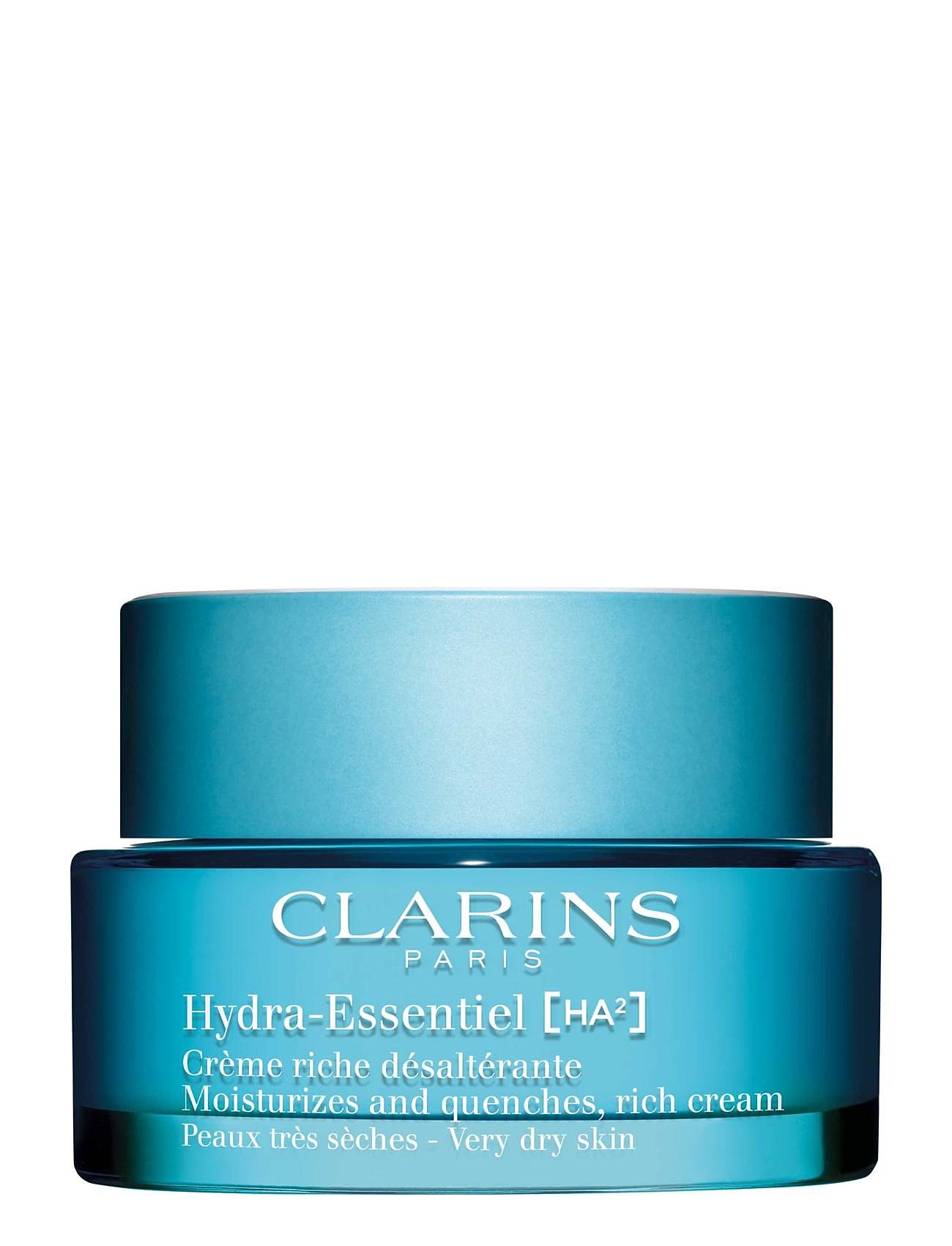 Hydra-Essentiel Moisturizes And Quenches, Rich Cream Very Dry Skin Beauty Women Skin Care Face Moisturizers Night Cream Nude Clarins