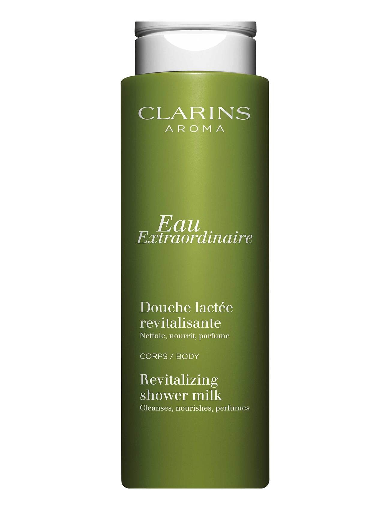 Eau Extraordinaire Revitalizing Shower Milk Shower Gel Badesæbe Nude Clarins