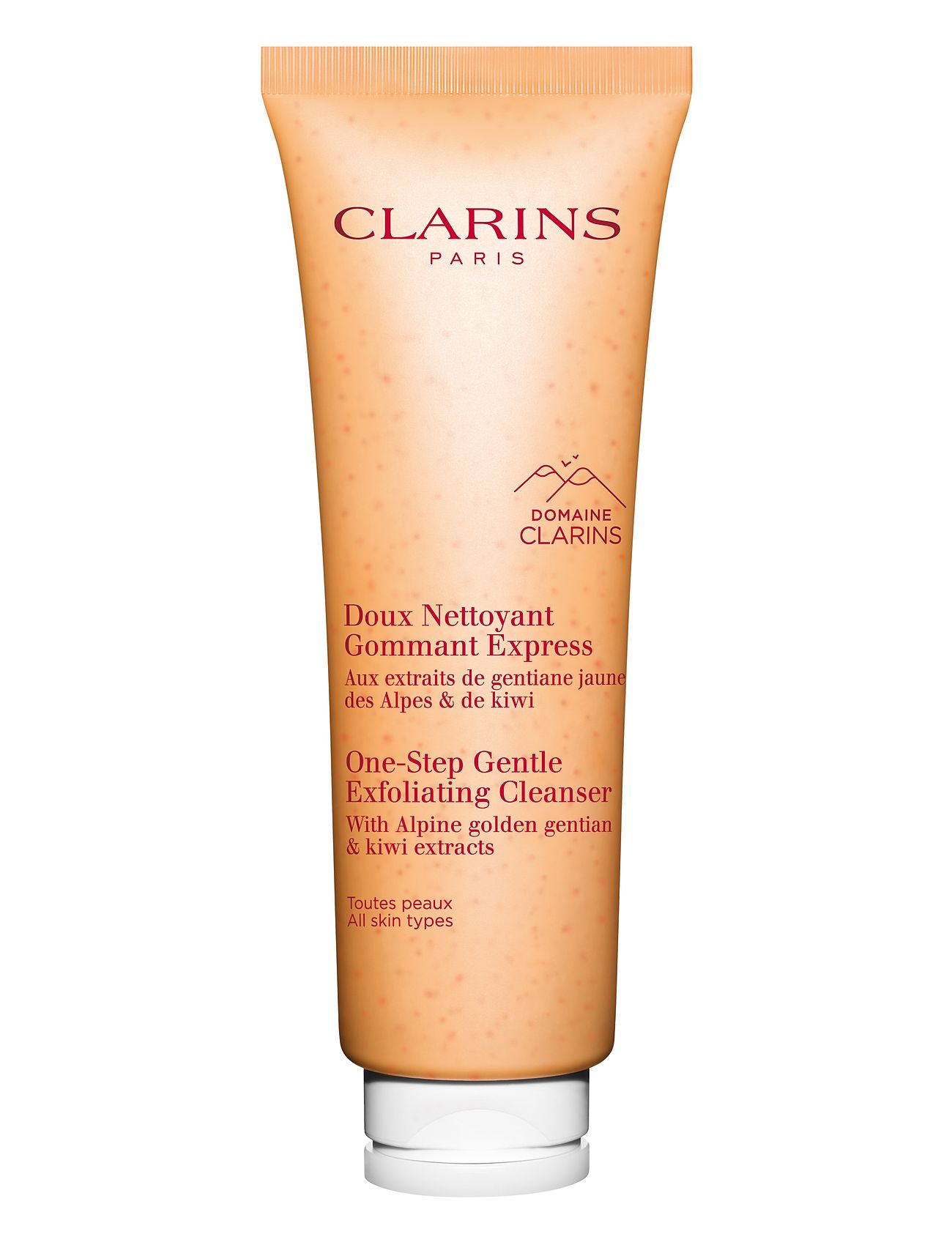 Clarins One-Step Gentle Exfoliating Cleanser, 125 ml, Nude, Rengøringsmidler > Ansigtsvask Og Rengøringsmidler, Dame