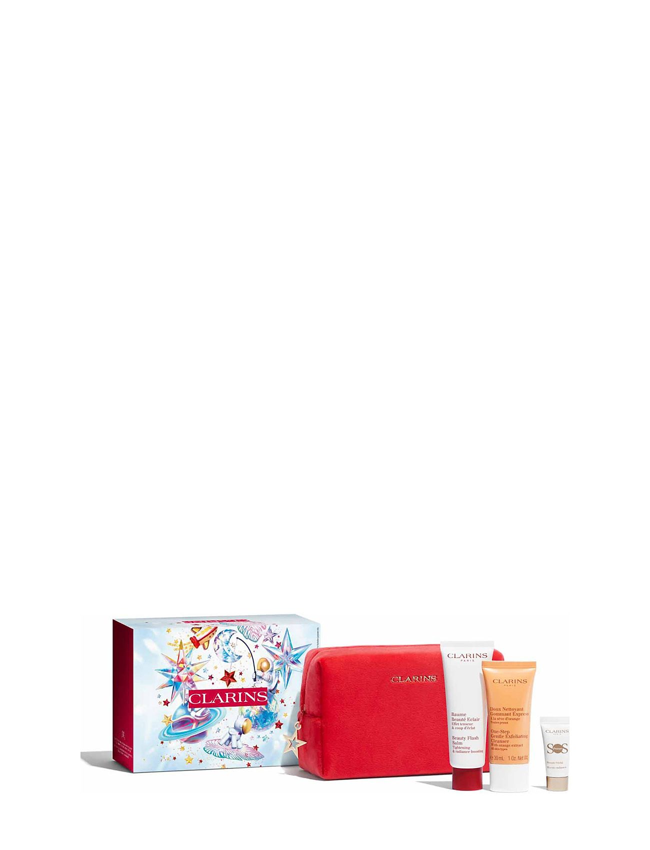 Beauty Flash Holiday Collection Sæt Bath & Body Nude Clarins