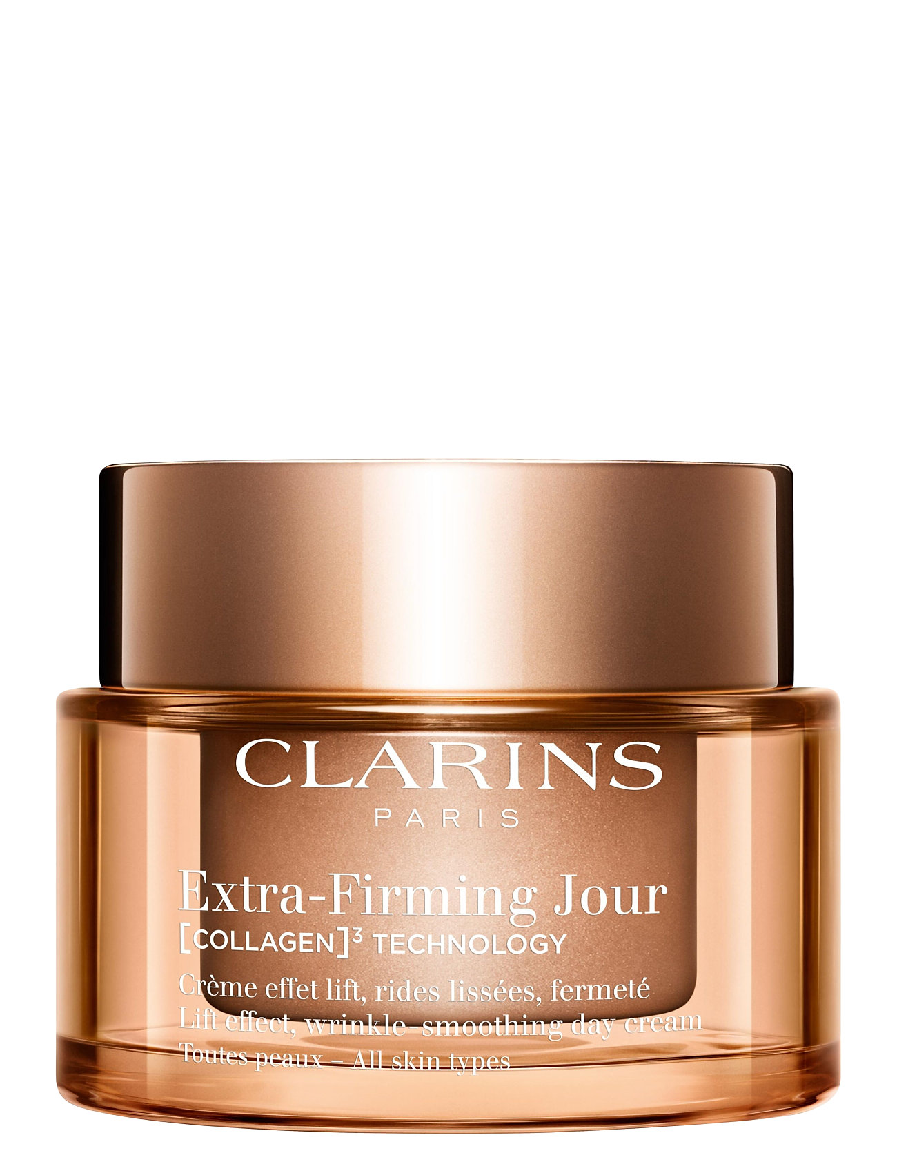 Clarins Extra-Firming Jour Lift Effect, Wrinkle-Smoothing Day Cream All Skin Types Nude