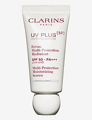 Clarins - UV PLUS Multi-Protection Moisturizing Screen - fuktkrämer - clear - 0