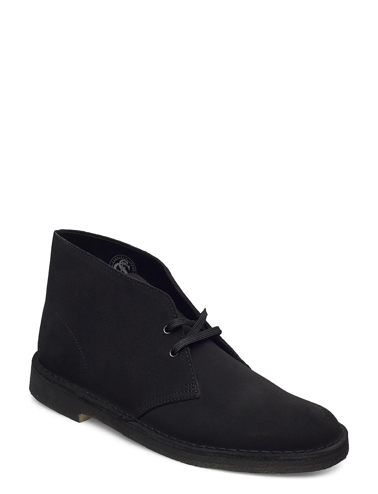 marts ryste hestekræfter Clarks Originals Desert Boot (Black Sde), 839.40 kr | Stort udvalg af  designer mærker | Booztlet.com