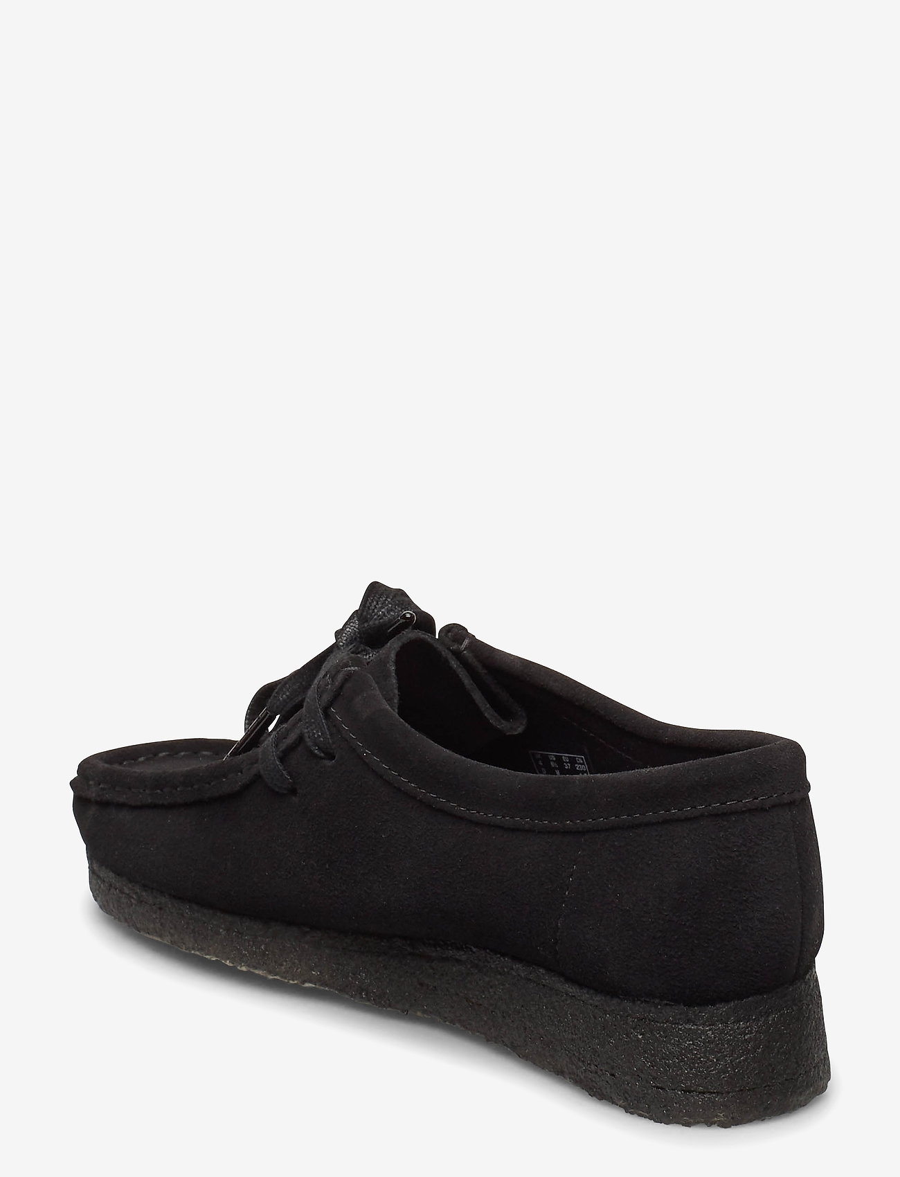wallabee shoes black