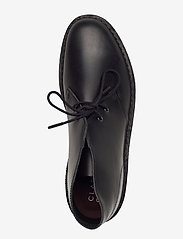 desert boot black polished