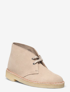 Desert Boot. - flat ankle boots - sand suede