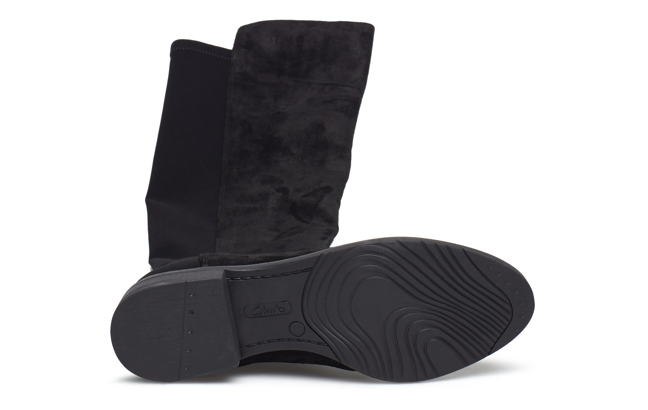Semelle Daim Empeigne Sde Caddy Belle Tr Black 100 Clarks Doublure Supérieure Extérieure wfgazxFnf