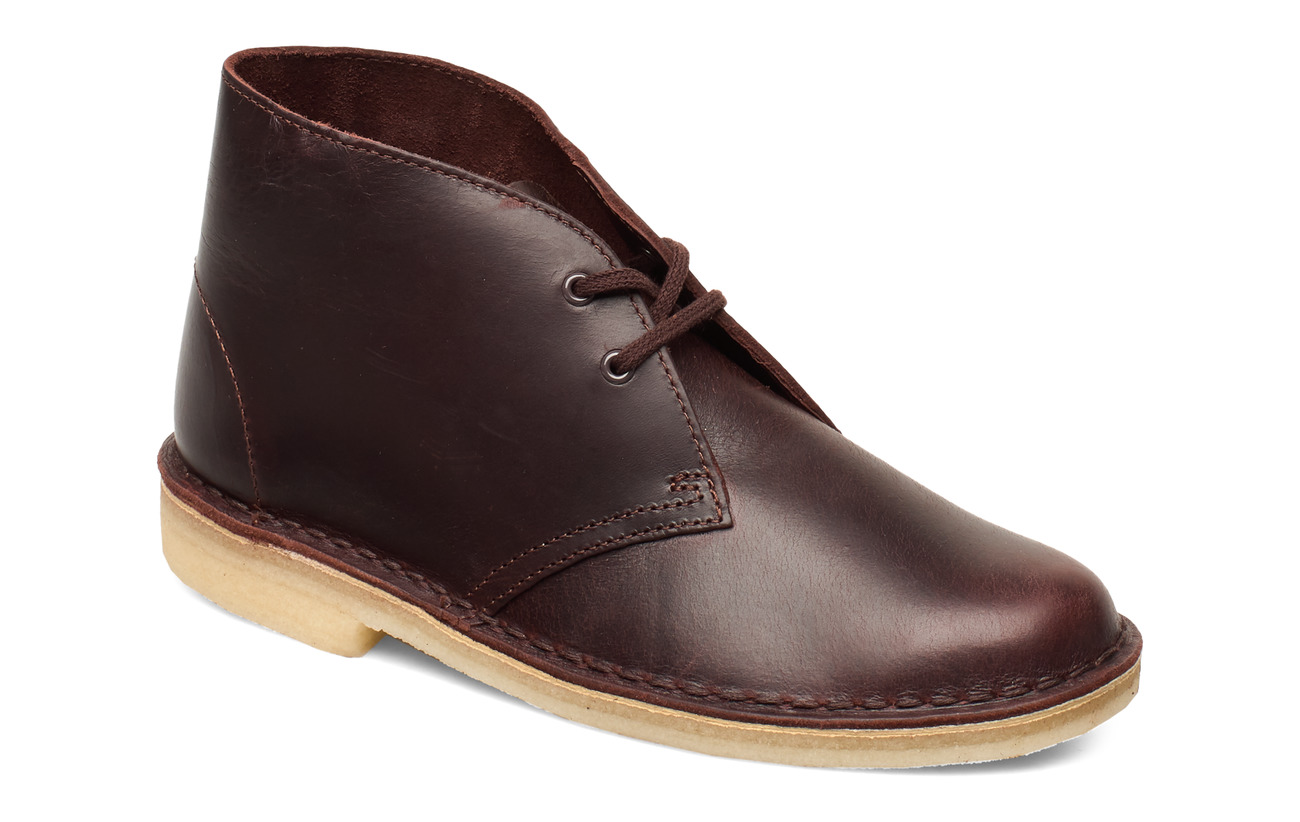 Clarks Desert Boot. (Chestnut Leather 