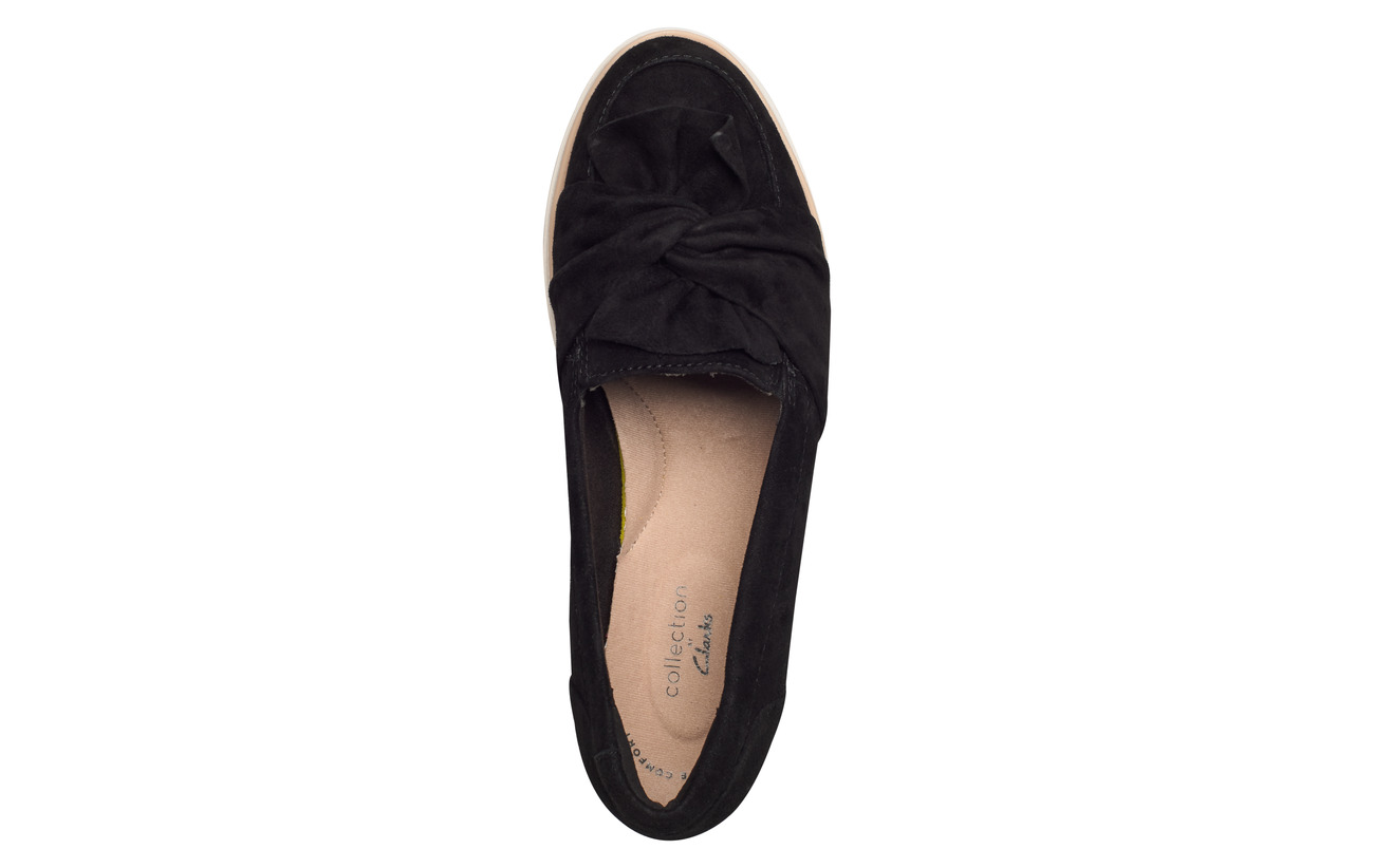 clarks sharon dasher black suede