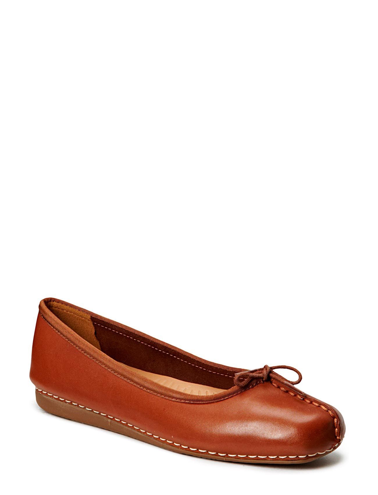 Clarks Freckle Ice D, 39, Brown, Sko > Ballerinaer, Dame