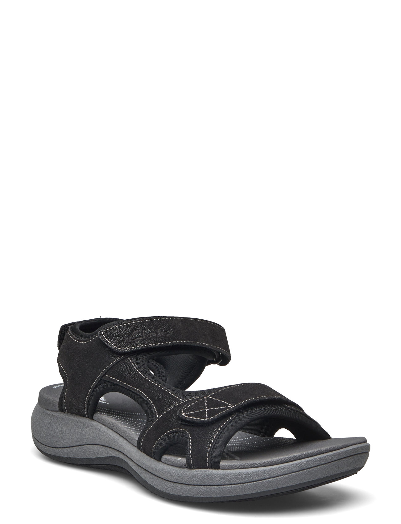 Mira Bay D Flate Sandaler Black Clarks