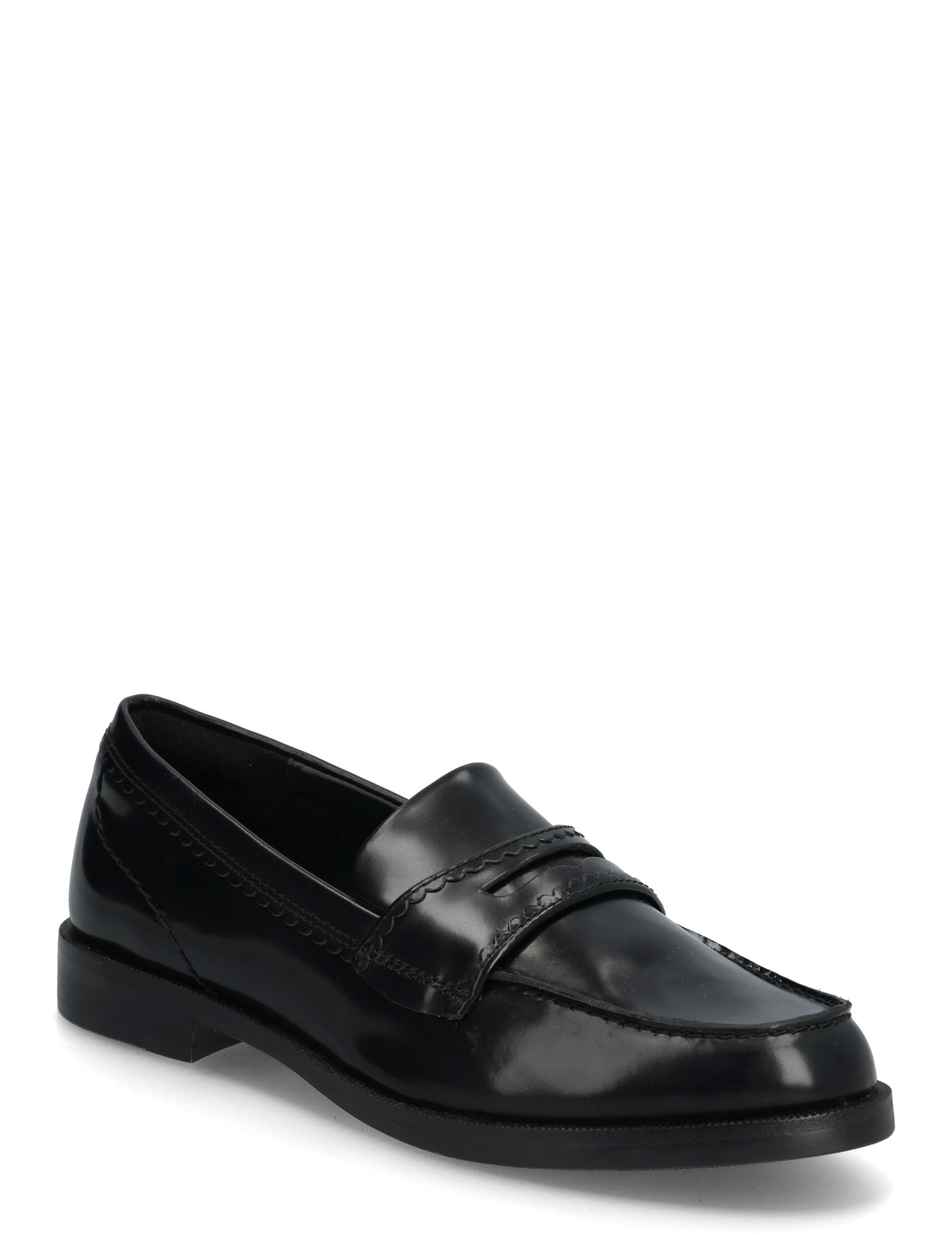 Clarks Straven Edge D, 39, Black, Loafers > Heeled Loafers, Dame