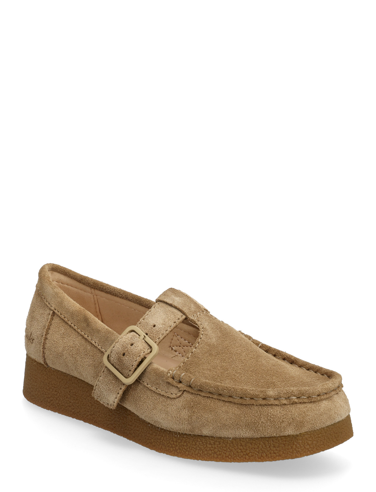Clarks Wallabeeevobar D, 37.5, Beige, Loafers > Flat Loafers, Dame