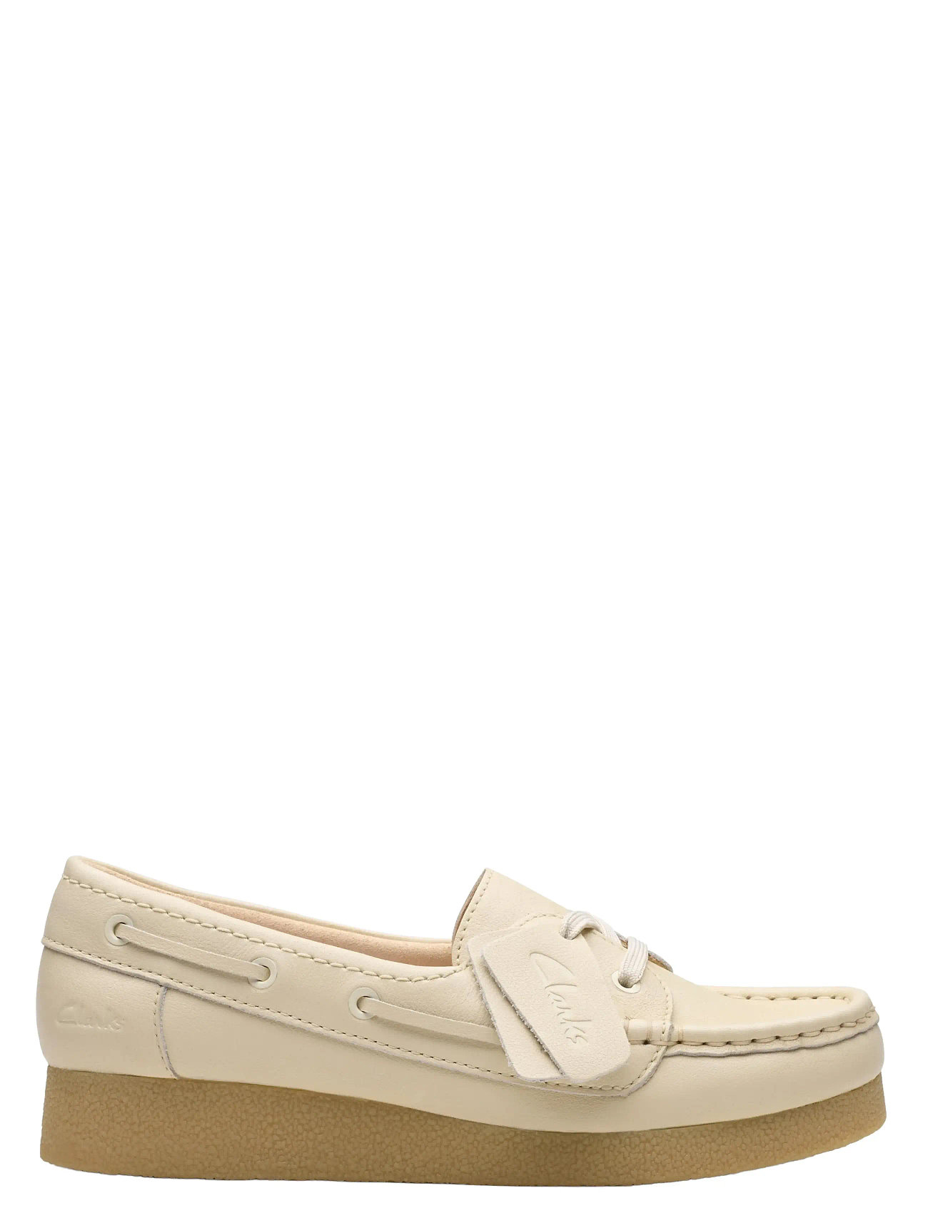 Clarks Wallabeeevosea D, 40, Cream, Sko > Bådsko, Dame