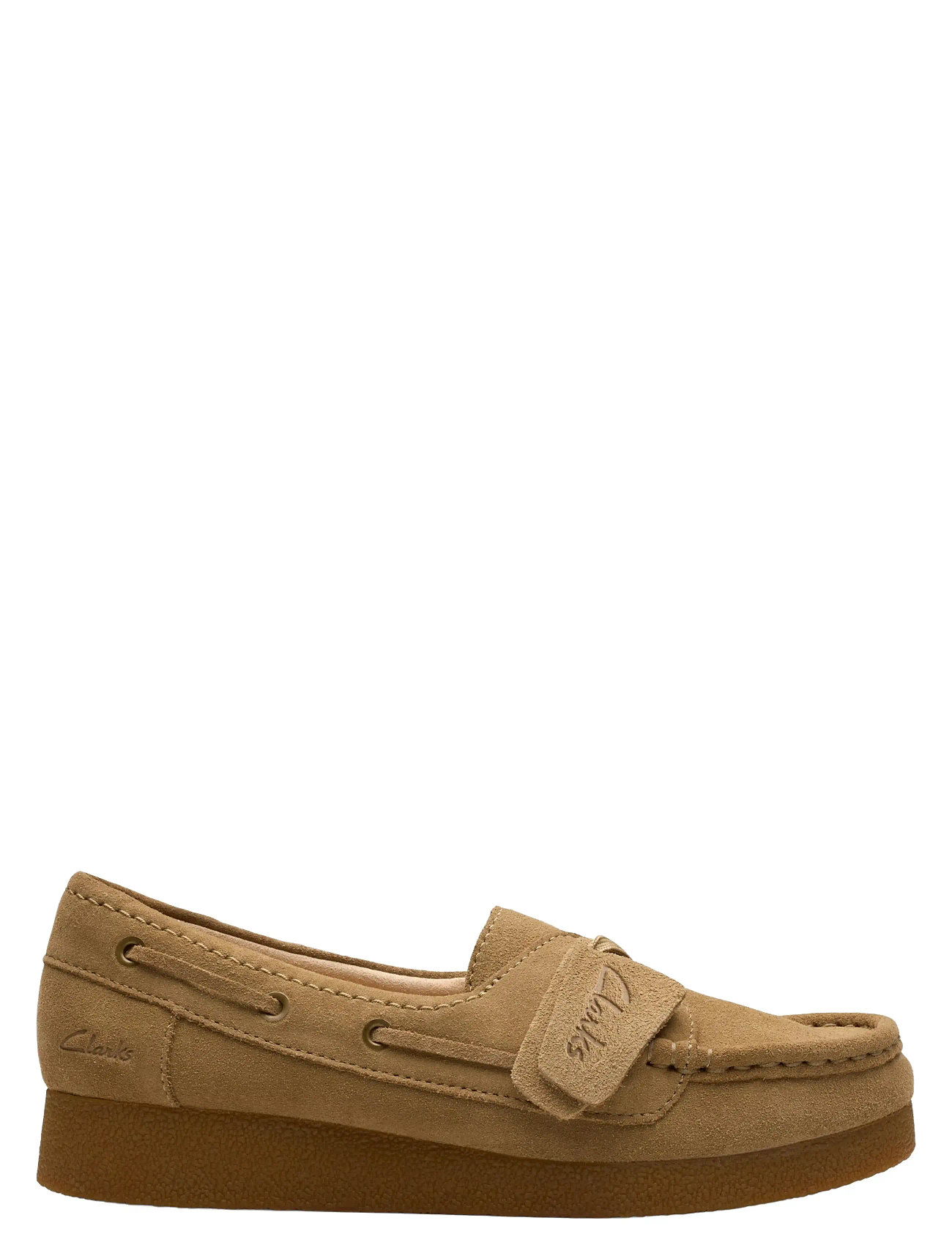 Clarks Wallabeeevosea D, 42, Beige, Sko > Bådsko, Dame