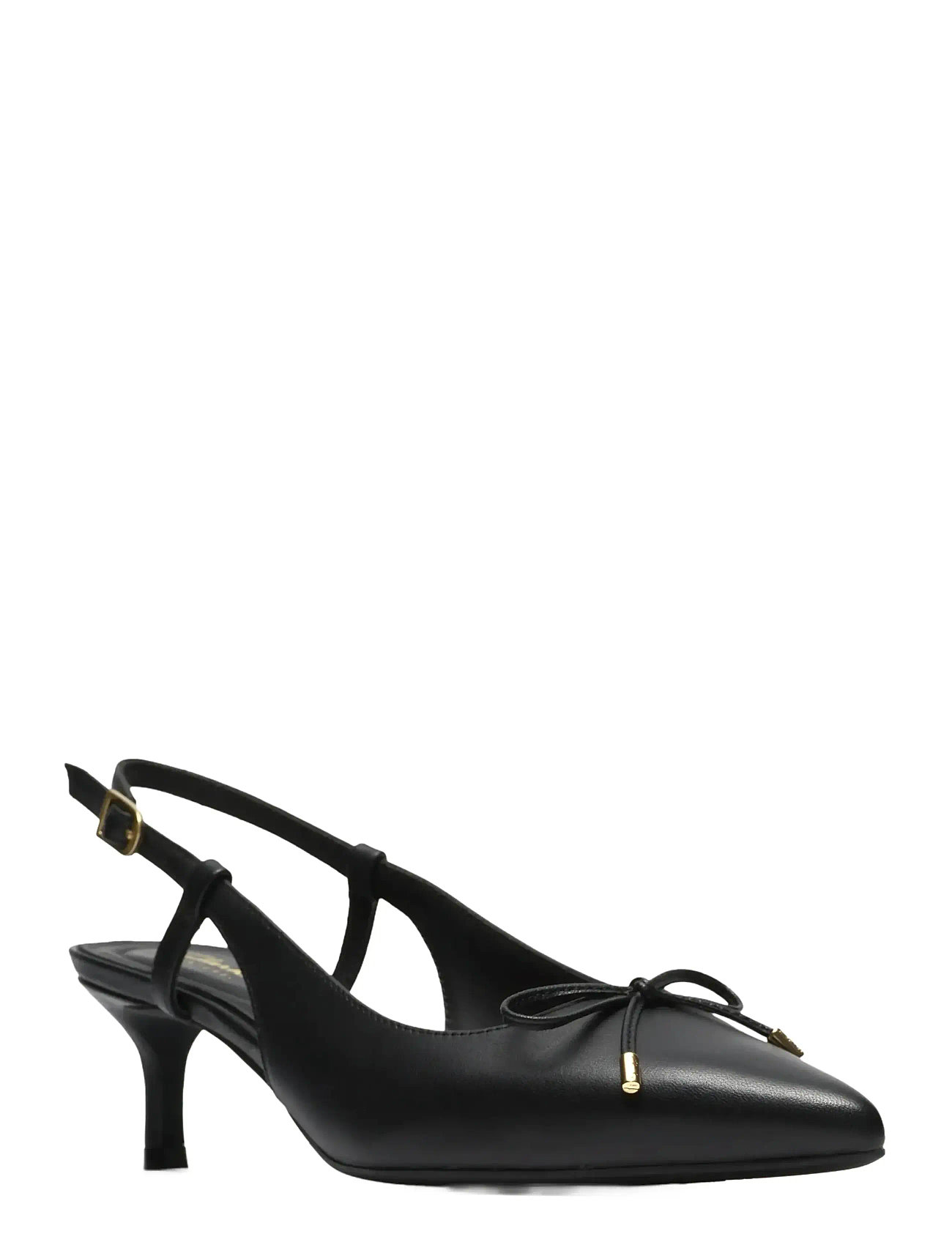Clarks Zarey Bow D, 41.5, Black, Sling Backs > Heeled Slingbacks, Dame