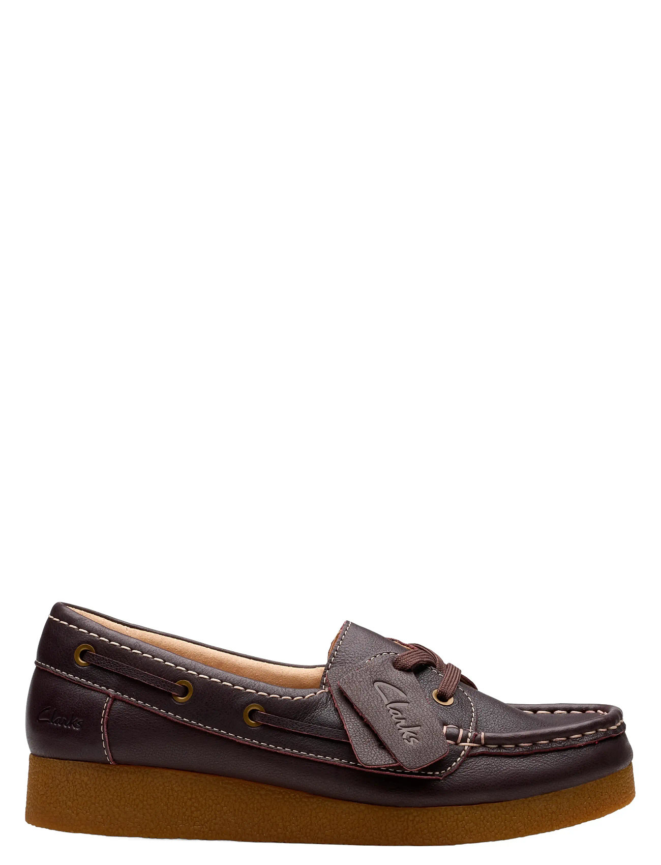 Clarks Wallabeeevosea D, 42, Brown, Sko > Bådsko, Dame
