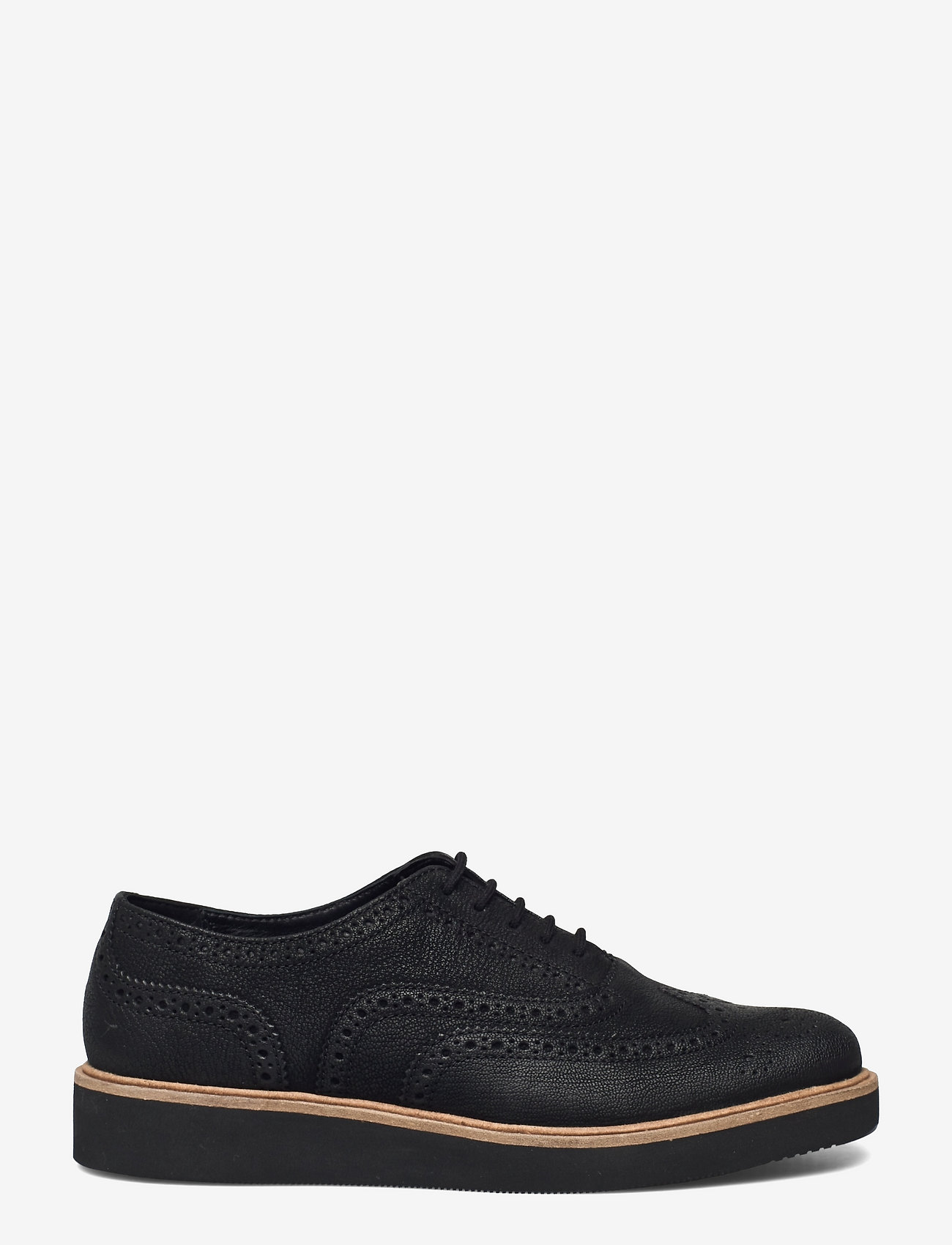 baille brogue black leather