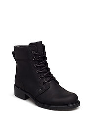 clarks orinoco spice black leather