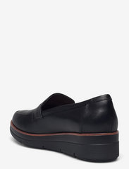 shaylin step black leather
