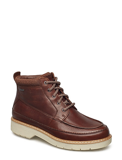 CLARKS Korik Risegtx. Shoes Boots Ankle Boots Ankle Boots Flat Heel Braun CLARKS