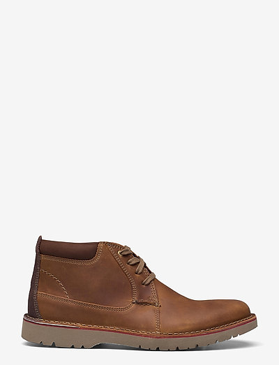 clarks vargo mid dark tan
