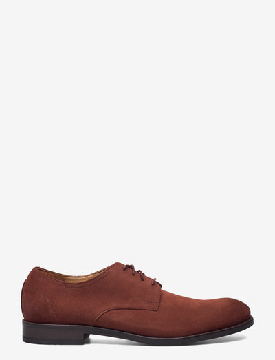 clarks flow plain british tan