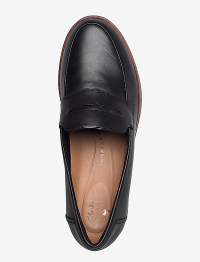 shaylin step black leather