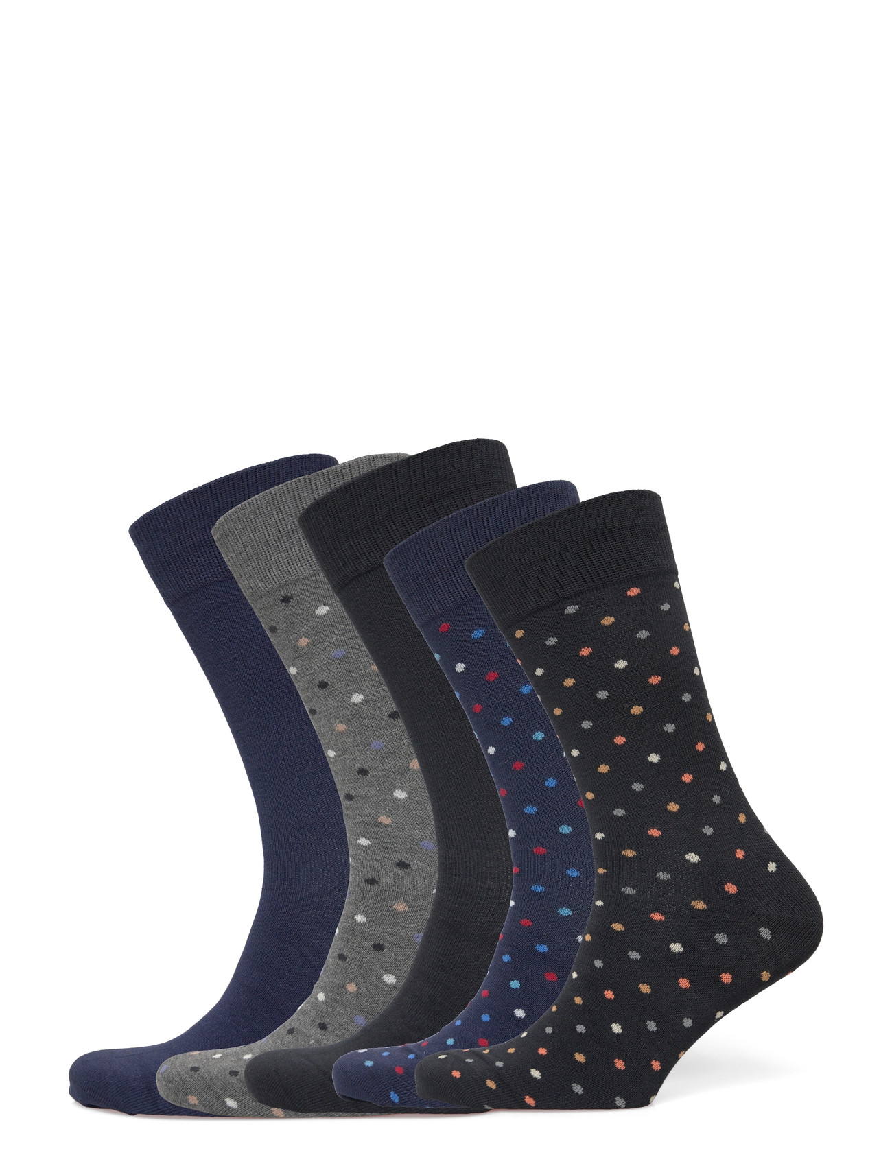 CLAUDIO Claudio Socken Bamboo 5 Pc Fsc Navy - 40-47 - Herren