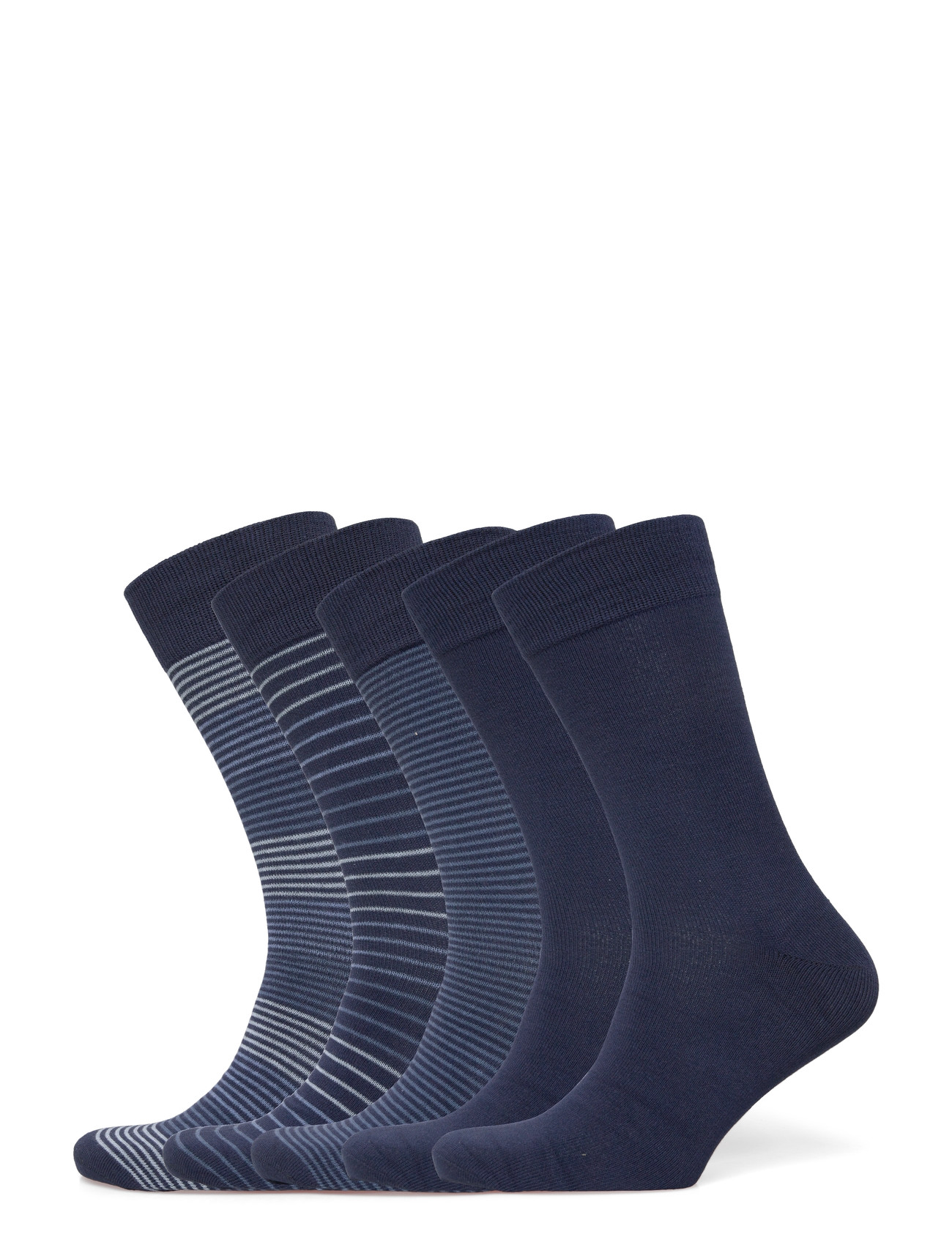 CLAUDIO Claudio Socken Bamboo 5 Pc Fsc Navy - 40-47 - Herren