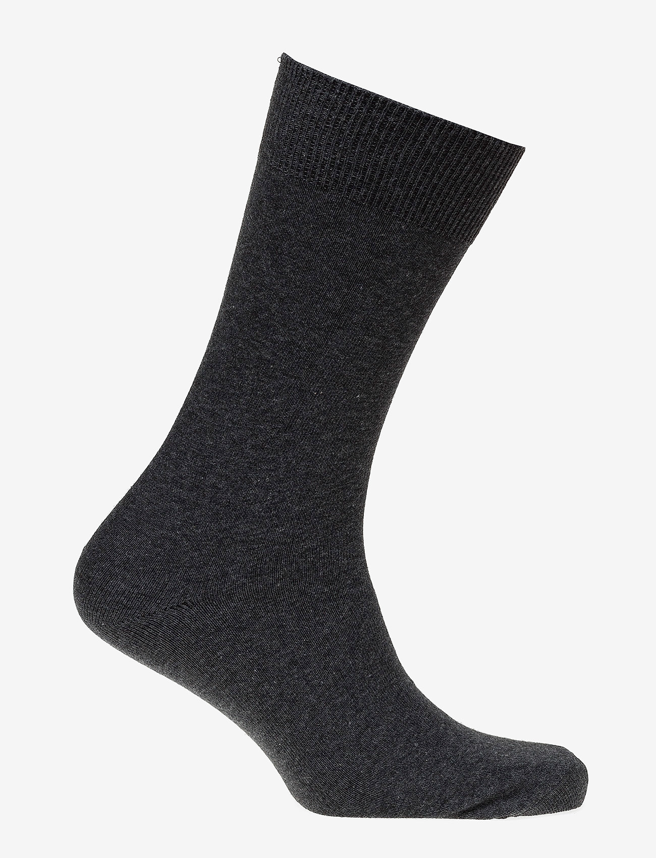 Claudio - Mens Classic Sock - vanlige sokker - black melange - 1