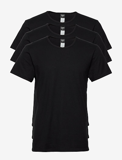 Claudio t-shirt 3-pack, organi - multipack t-skjorter - svart