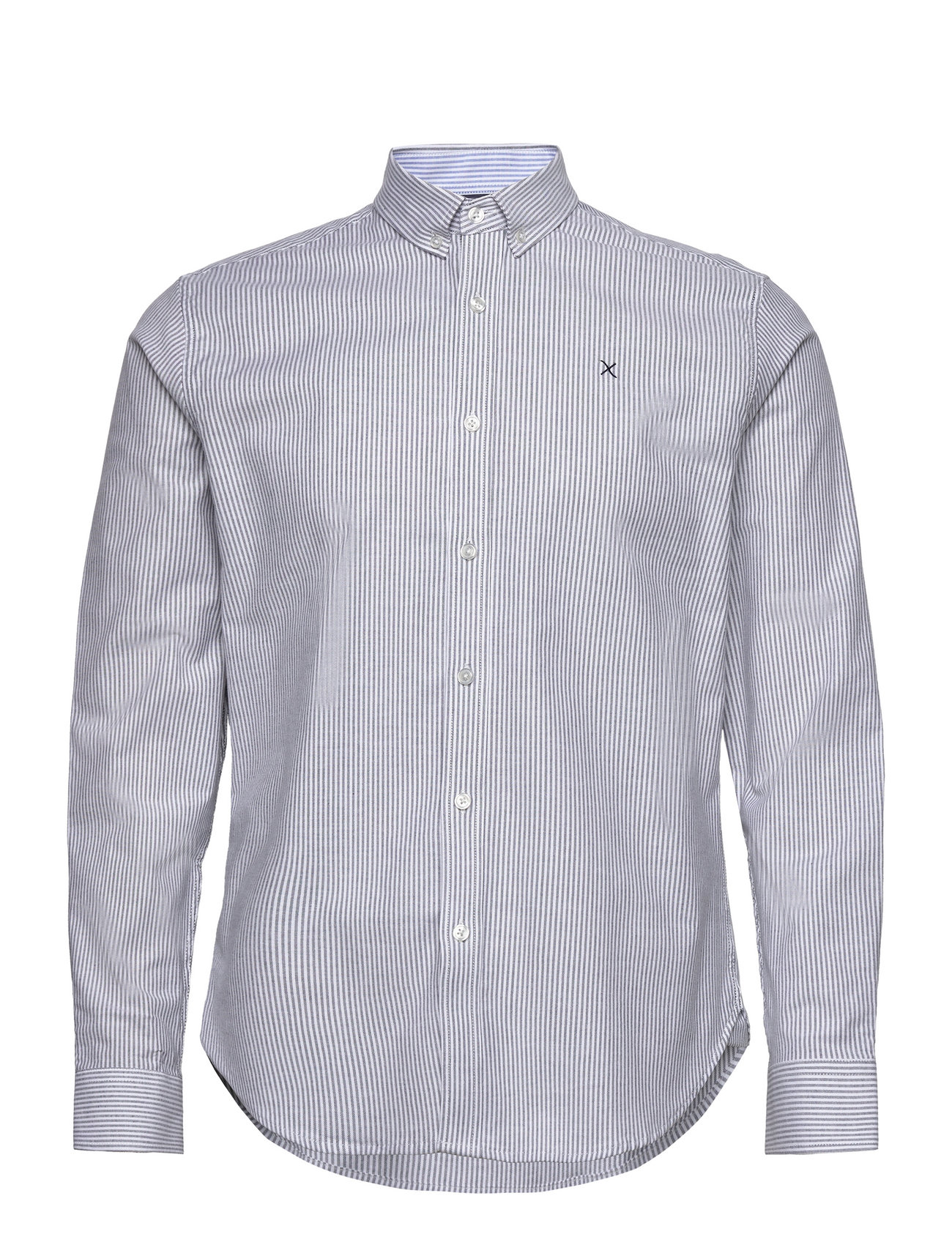 Oxford Stretch Stripe L/S Navy Clean Cut Copenhagen