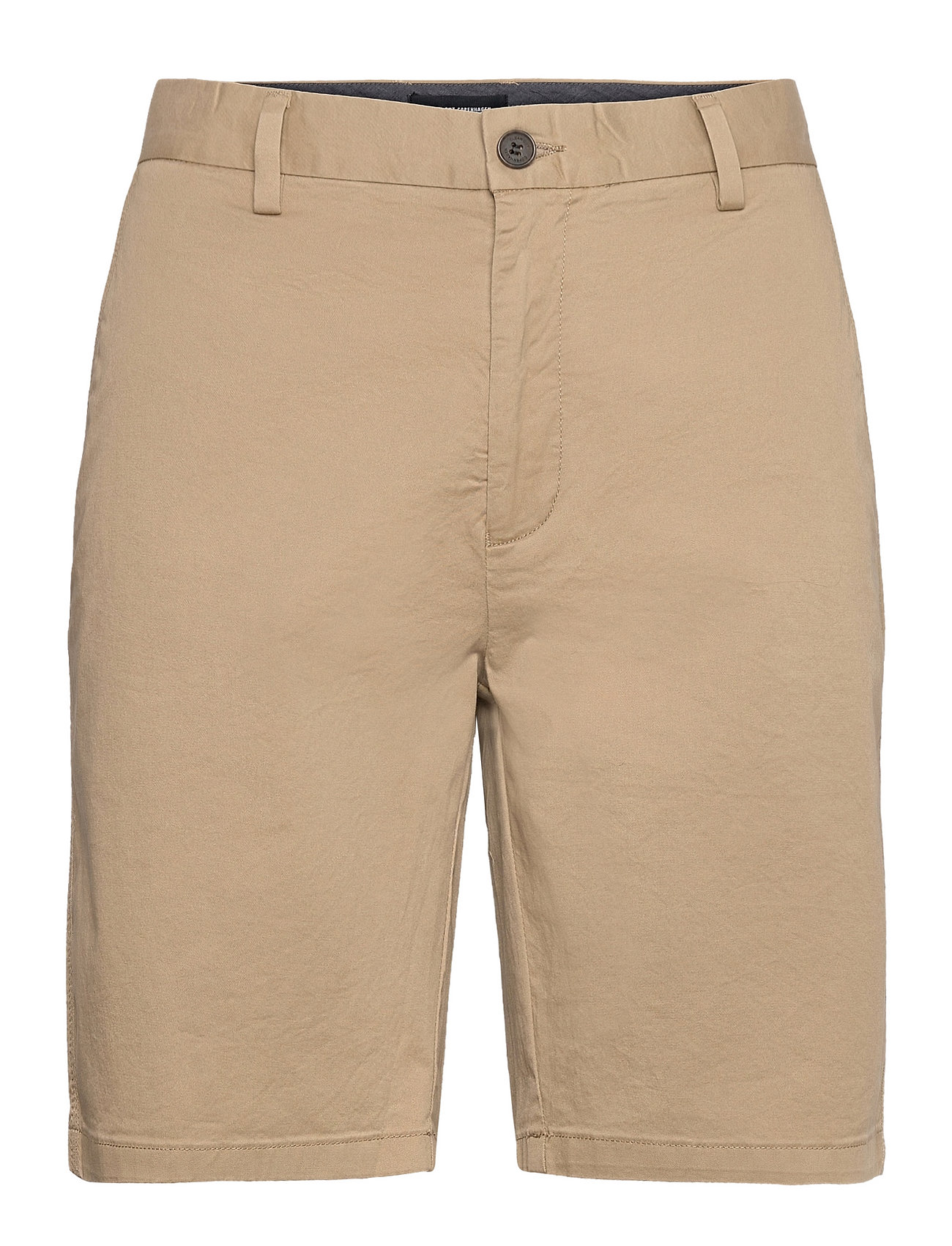 Clean Cut Copenhagen Milano Drake Stretch Shorts Beige Clean Cut Copenhagen