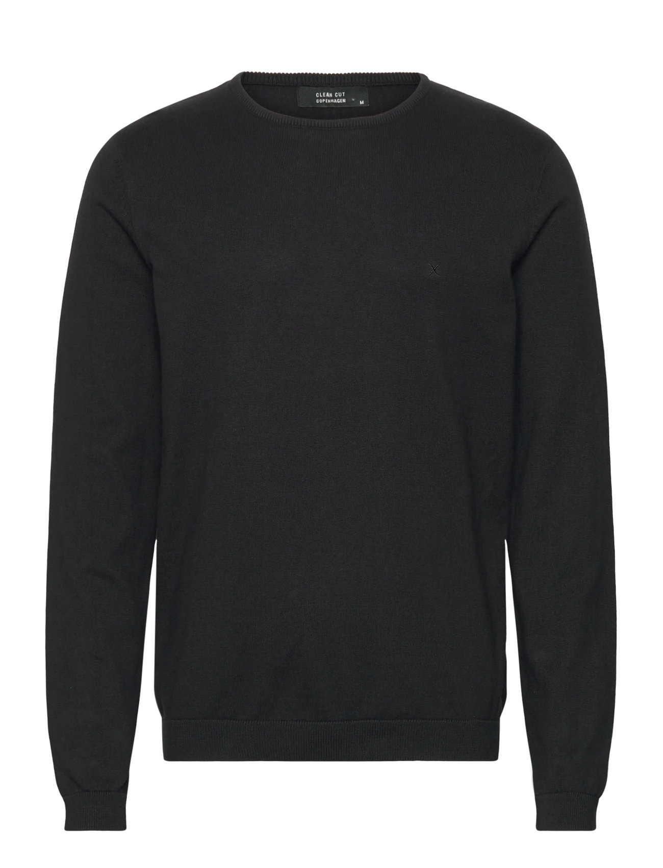 CLEAN CUT COPENHAGEN Claude Crewneck Knit Schwarz - XXXL - Herren