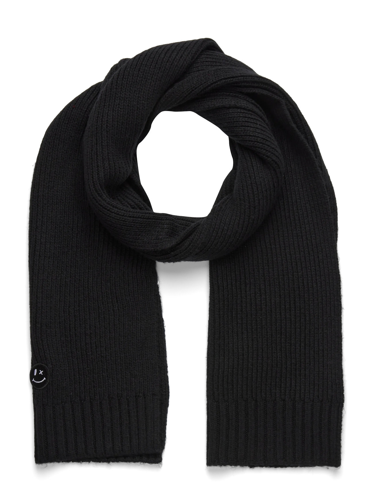 CLEAN CUT COPENHAGEN Patrick Schal Knit Schwarz - One Size - Herren