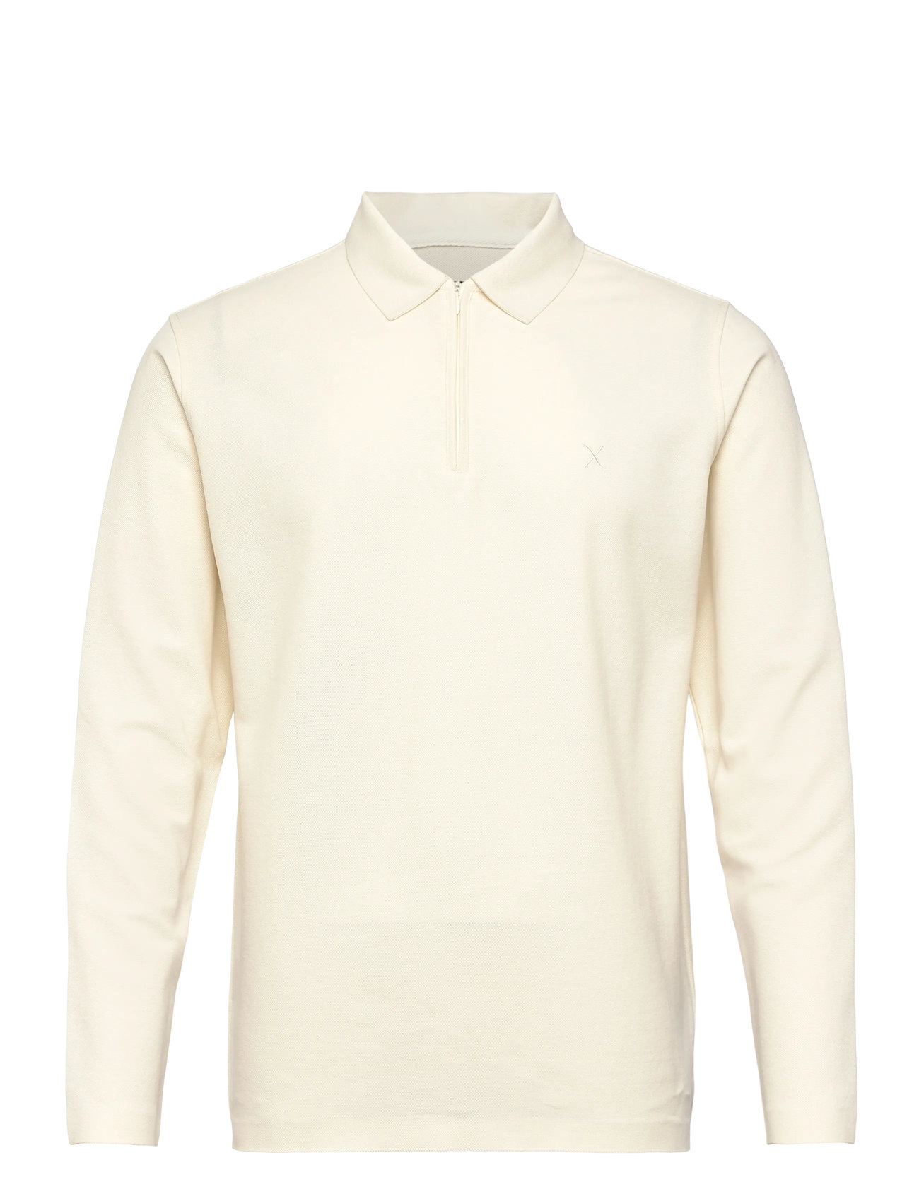 CLEAN CUT COPENHAGEN Joss L/S Polo Cream - XL - Herren