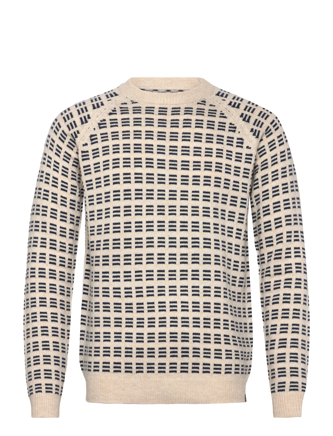 CLEAN CUT COPENHAGEN Quincy Knit Cream - XL - Herren