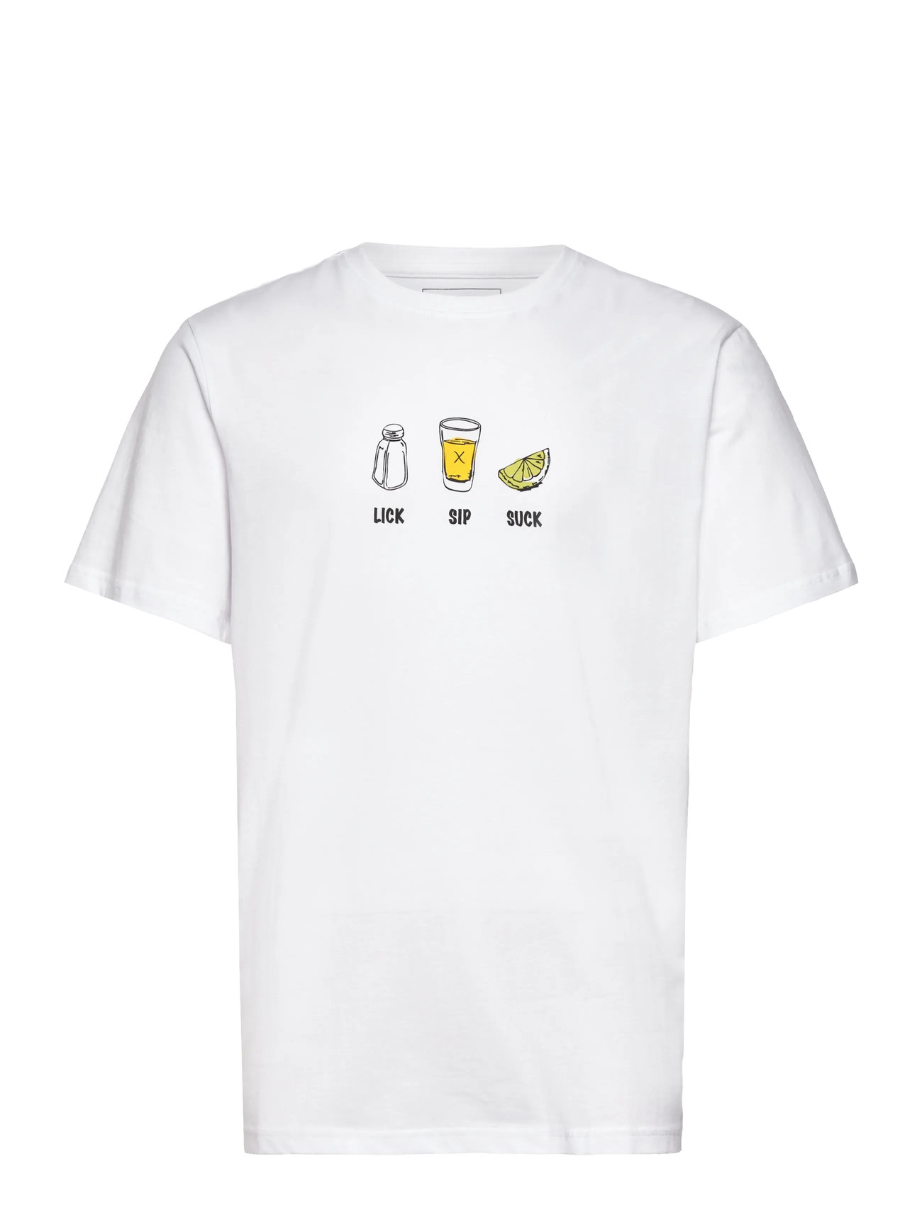 CLEAN CUT COPENHAGEN Tequila T-Shirt Weiß - XXL - Herren