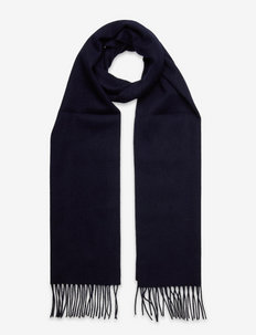 Wool Scarf - winter scarves - navy
