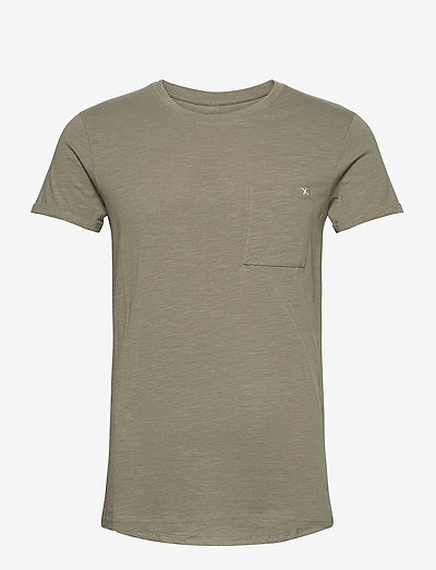 Kolding Organic Tee S/S - marškinėliai trumpomis rankovėmis - dusty green