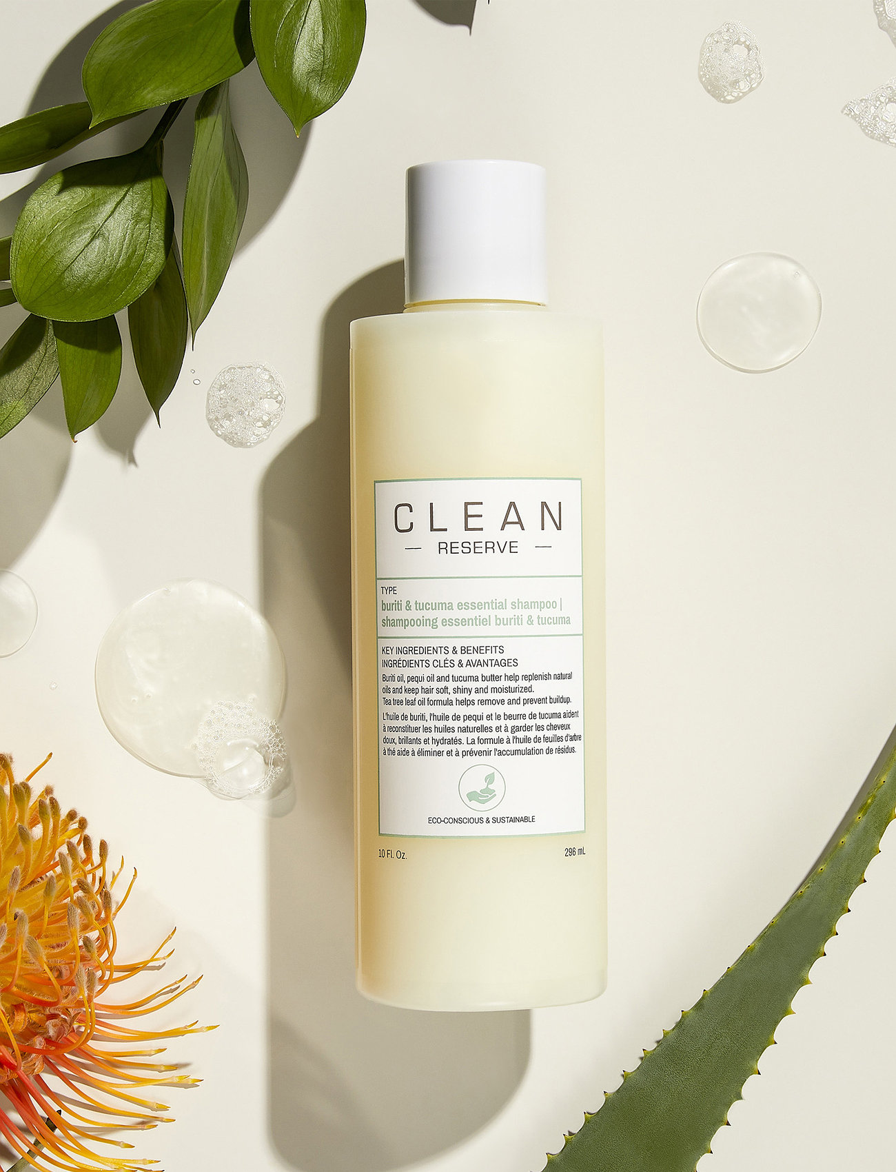 CLEAN Reserve Buriti & Tucuma Shampoo, 296 ml, Nude, Pleje > Shampoo, Dame
