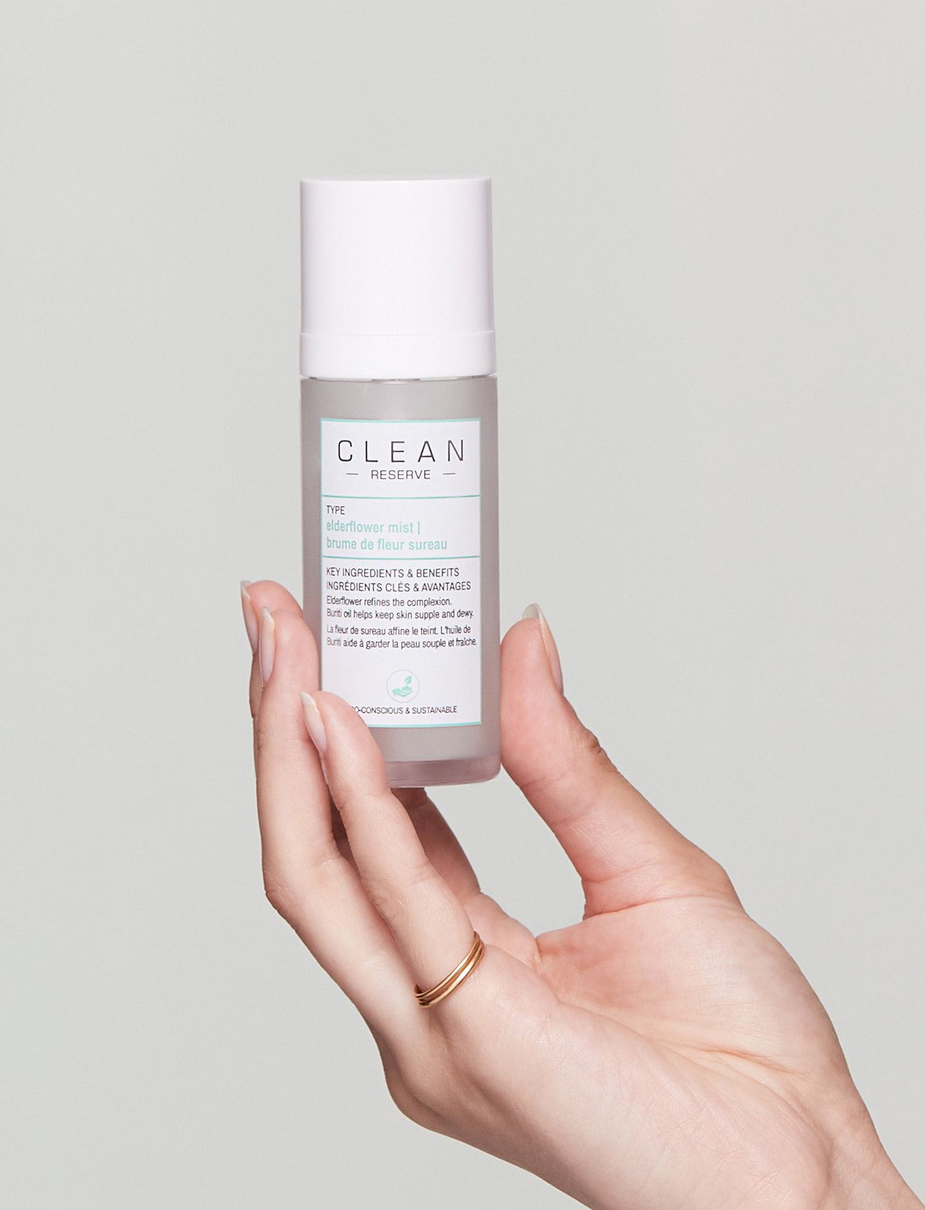 CLEAN Reserve Elderflower Face Mist, 50 ml, Nude, Rensemidler > Tonere, Dame