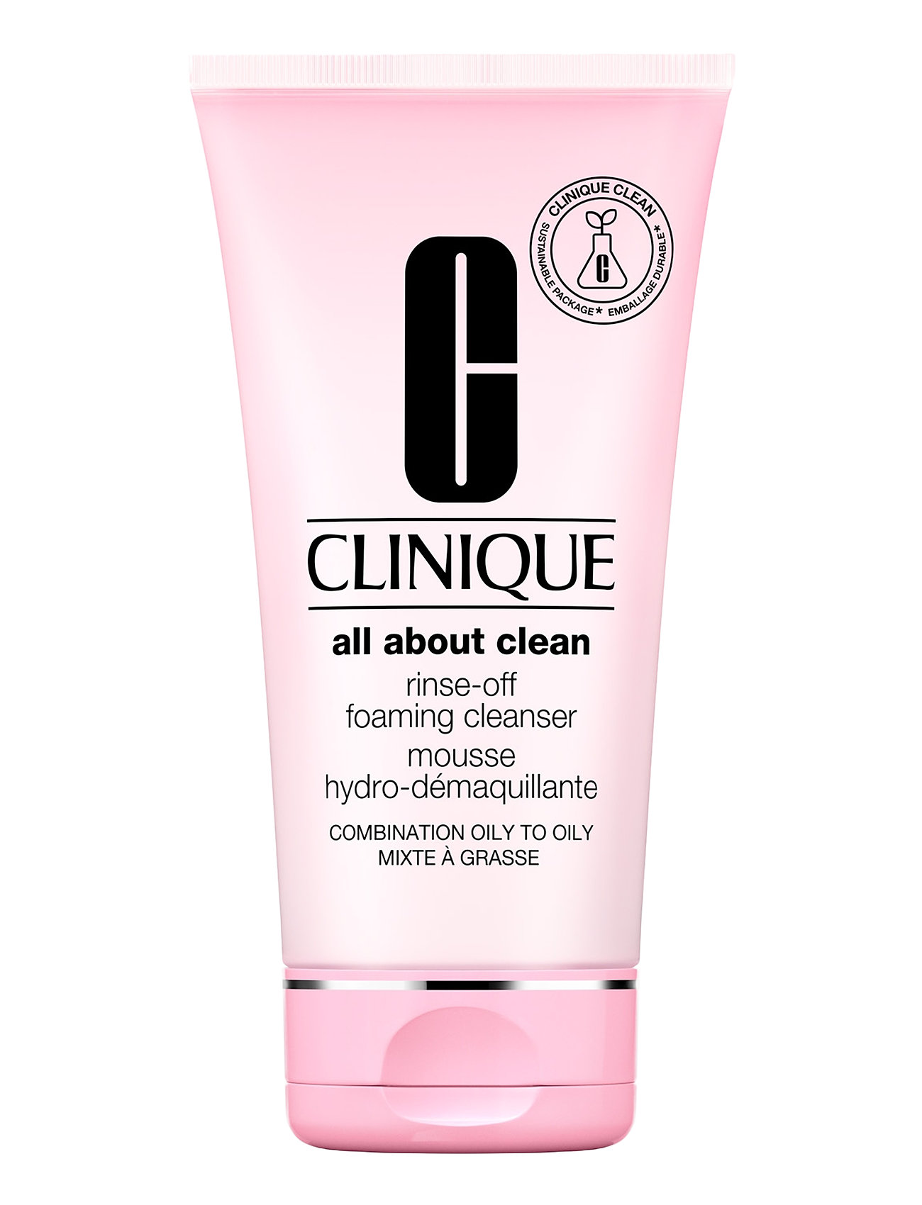 Clinique Rinse-Off Foaming Cleanser, 150ml, Nude, Rengøringsmidler > Ansigtsvask Og Rengøringsmidler, Dame