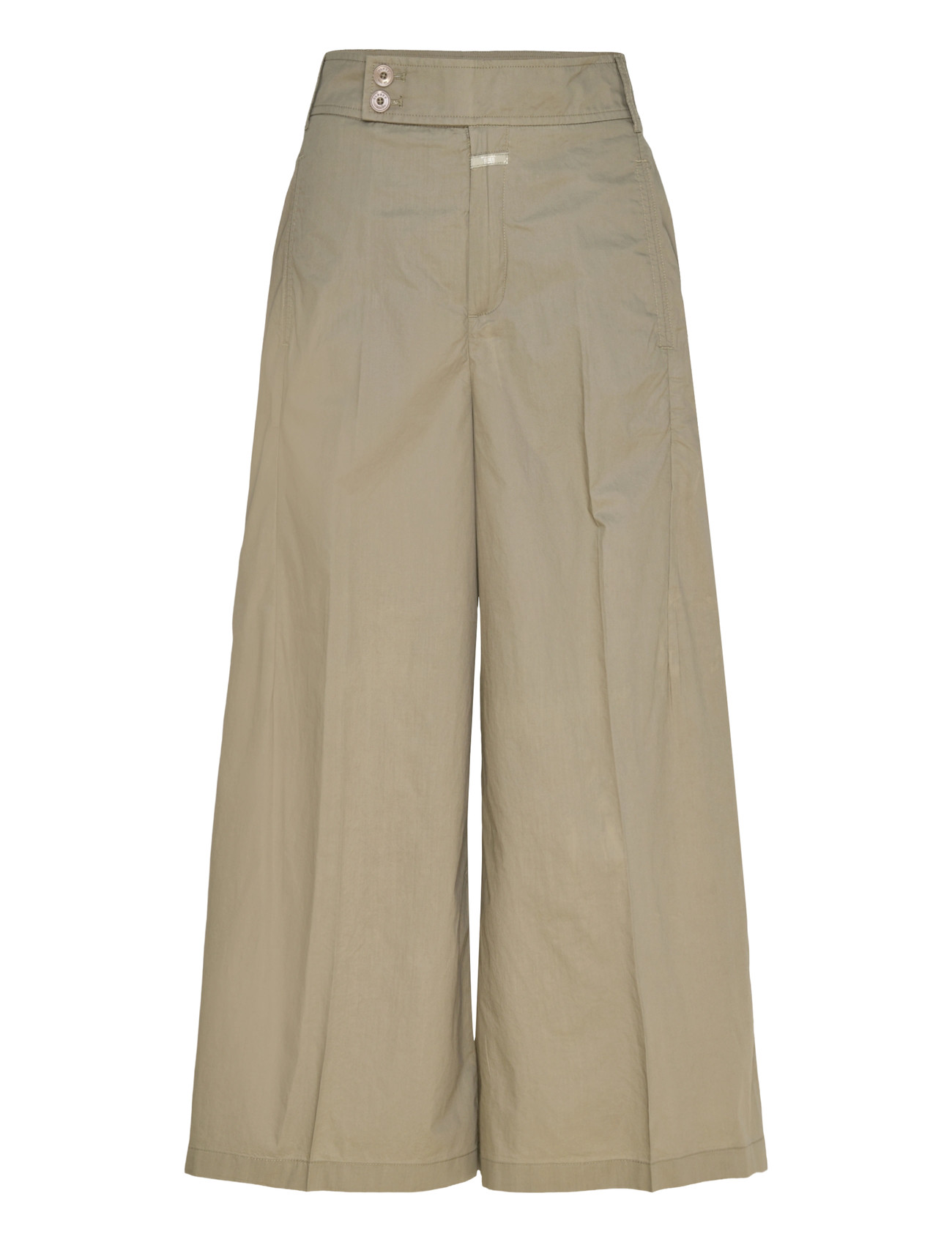Closed Women Luna Pants Olive Green, 25, Khaki green, Bukser > Brede Ben, Dame