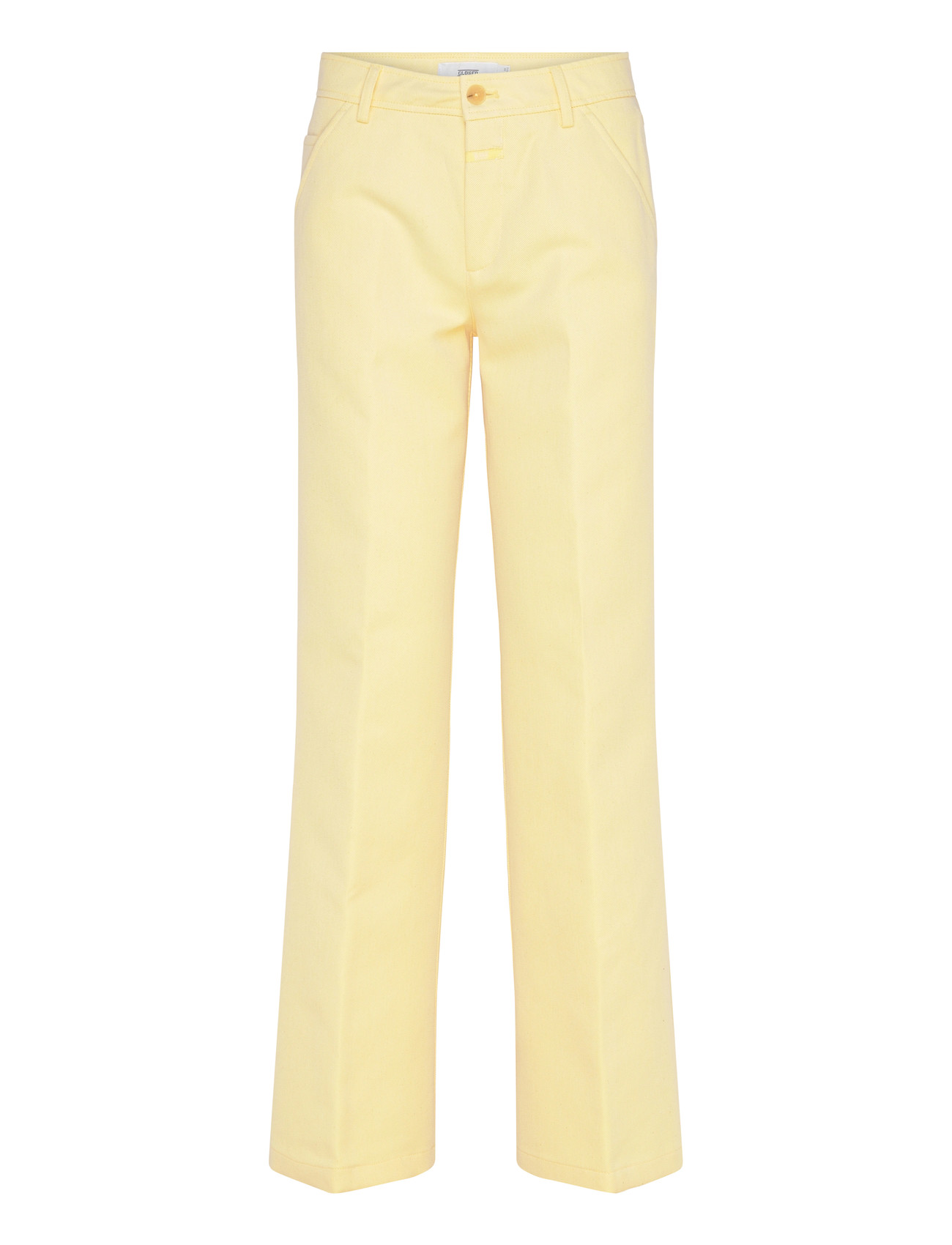 Closed Cholet Pants Yellow Orchid, 23, Yellow, Bukser > Lige Ben, Dame