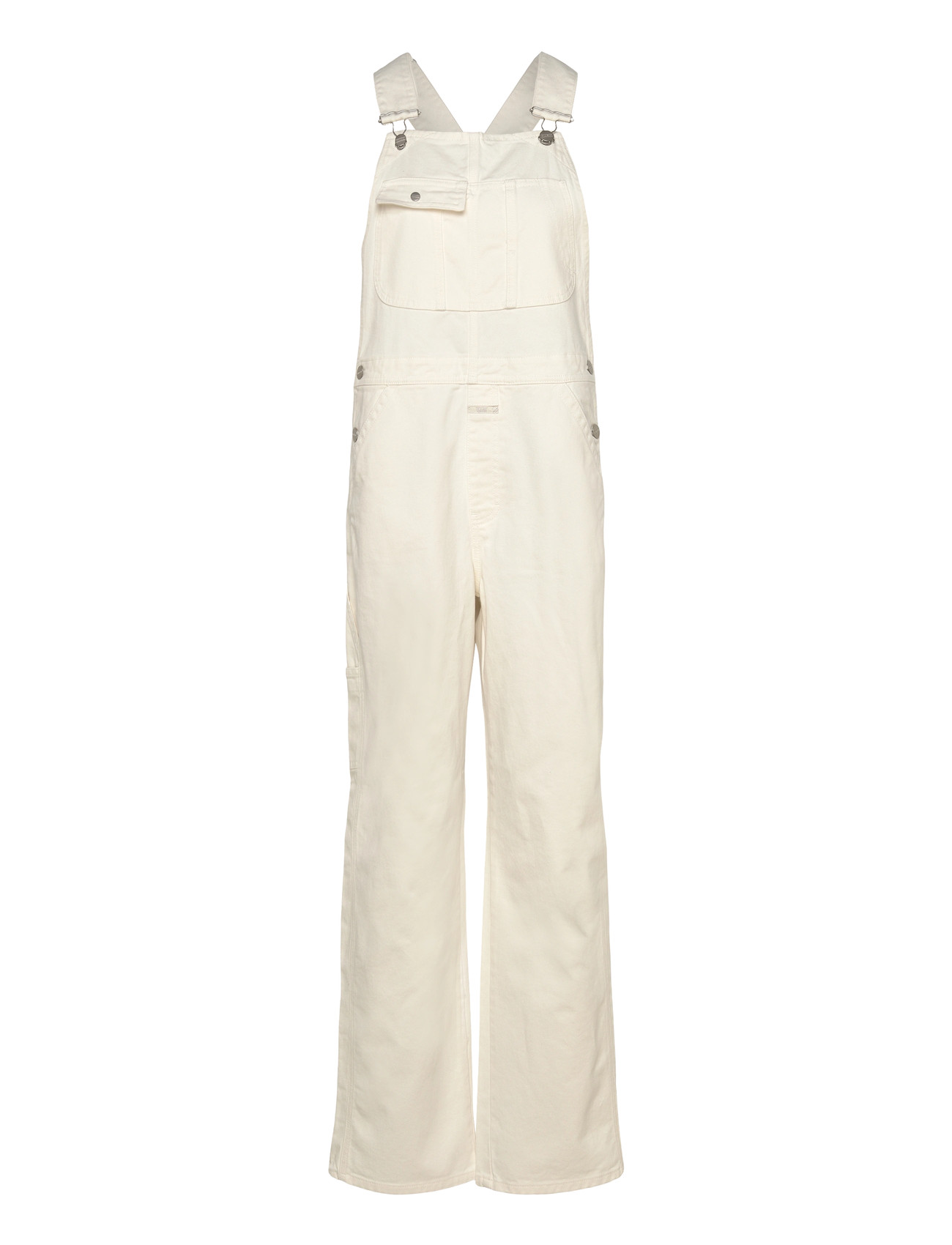 Closed Women Dungaree Jeans Creme, 27, Cream > Designere, Dame