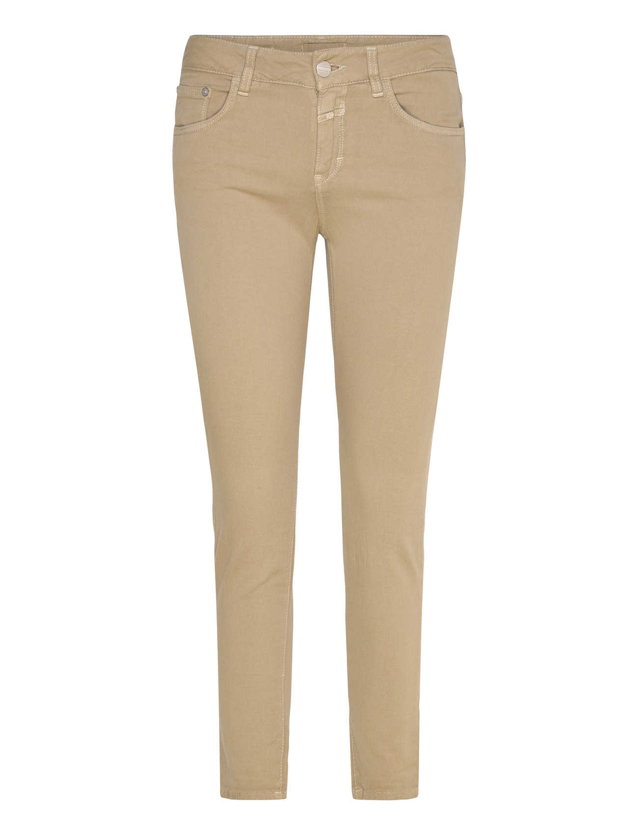 Closed Baker Pants Grey Veneer, 29, Beige, Bukser > Chinos, Dame